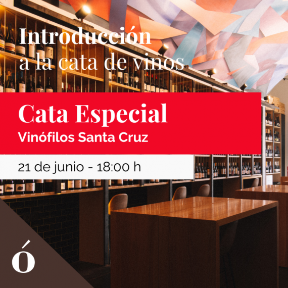 Tf - Santa Cruz - Introducción a la Cata de Vinos - Sábado 22 de Junio 11:30H  VINÓFILOS