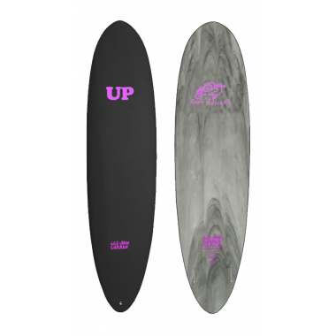 Softboard UP L.a Curren 6'6 Black/marble Pink