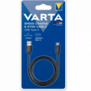 Cable de Carga y Sincronización VARTA USB a USB Tipo C