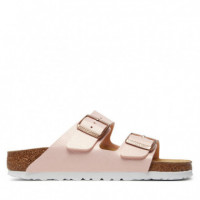 Calzado BIRKENSTOCK Arizona Birko-flor Shiny Lizard Light Rose