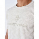 Camiseta con Estampado de Laberinto de Project X París  PROJECT X PARIS