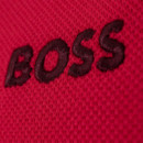 Polo de Piqué de Algodón con Logo en Contraste de Boss  HUGO BOSS