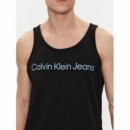 Camiseta CALVIN KLEIN sin Mangas Negra
