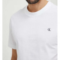 Camiseta Calvin Klein blown blanca