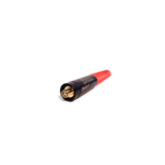 JETFON Antena DB-85F Dual Banda Vhf/uhf con Led ROJO,8.5CM,CONECTOR Sma