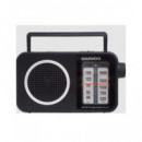 DAEWOO Radio Portatil Analogica Am/fm DW1124 a Pilas y Corriente