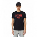 T-DIEGOR-K46 T-shirt Deep/black  DIESEL