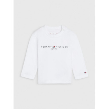 BABY ESSENTIAL TEE L/S WHITE