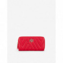 Woman S Wallet Zip a Red  ARMANI EXCHANGE