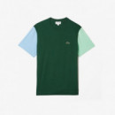Tee-shirt Vert/panorama-ash  LACOSTE