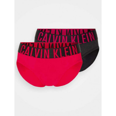 Hip Brief 2PK B-pink Splendor Logo/ Pink  CALVIN KLEIN