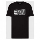 T-shirt Black  EA7 EMPORIO ARMANI 7