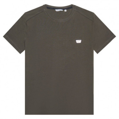 T-shirt Super Slim Fit  In Cot Verde Mil  ANTONY MORATO