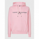 Tommy Logo Hoody Classic Pink  TOMMY HILFIGER