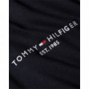Bt-tommy Logo Zip Thr Sta Col-b Desert S  TOMMY HILFIGER