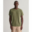 Sunfaded Ss T-shirt Kalamata Green  GANT