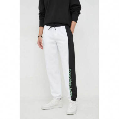INSTITUTIONAL COLORBLOCK PANT BRIGHT WHI