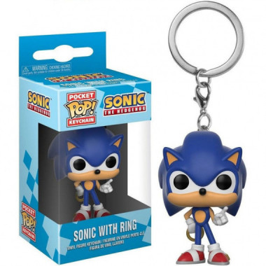 Llavero Funko POP Sonic con anillo