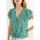 Blusas y Camisas Blusa MOLLY BRACKEN Green Diane