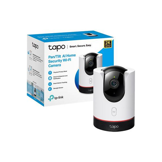 TP-LINK Camara Vigilancia IP Wifi TAPO C225 360º.Vision Nocturna,Smart AI Deteccion 4MP