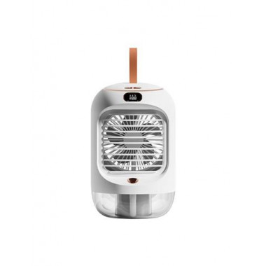 XO Humidificador/climatizador Portatil 90º Rotacion MF76,RECARGABLE,280ML Agua, Bateria 3,6A.