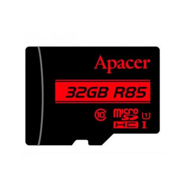 APACER Tarjeta de Memoria MicroSDHC 32GB Extreme UHS-I Clase 10 85Mb/s con adaptador sd