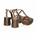 Sandalia Bebe Plataforma Bronce  VEXED SHOES COMPANY