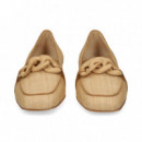 Mocasin Esalbon Rafia Beige  CHANTAL