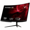 Monitor Gaming VIEWSONIC 32” 165HZ Curvo Multim Ergonomico HDMI Dp 3YR Gar