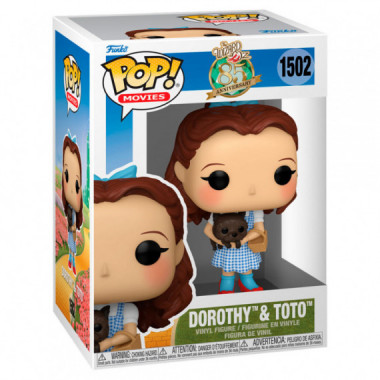 Figura POP El Mago de Oz Dorothy &38 Toto