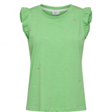 Camisetas Mujer Camiseta NÜMPH Nutilde Summer Green