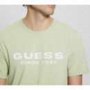 Camiseta GUESS Matcha Logo Tee
