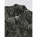 Camisas Camisa BEN SHERMAN Psychedelic Swirl Mint