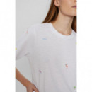 Camisetas Mujer Camiseta NÜMPH Nuarias Bright White