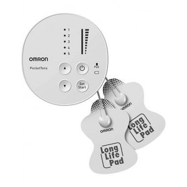 OMRON Electroestimulador Masajeador Pockettens HV-F013 Blanco