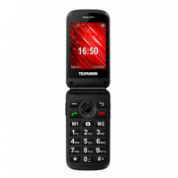 Telefóno Móvil TELEFUNKEN S430 2,8" Senior Phone Rojo