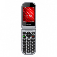 Telefóno Móvil TELEFUNKEN S460 2.8" + 1,77" Senior Phone Azul
