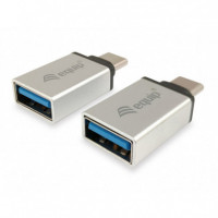 Adaptador EWENT USB Tipo-c Macho a USB a Hembra 3.0
