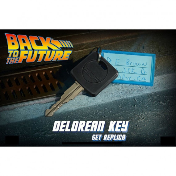 Réplica Llave del Delorean  DOCTOR COLLECTOR