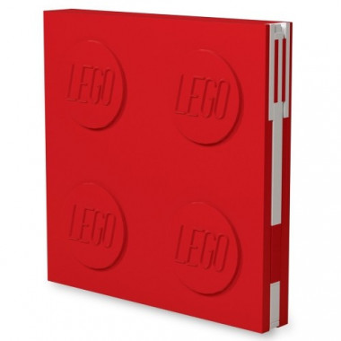 Cuaderno Rojo Con Bolígrafo
