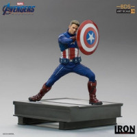 Figura Capitán América End Game  IRON STUDIOS