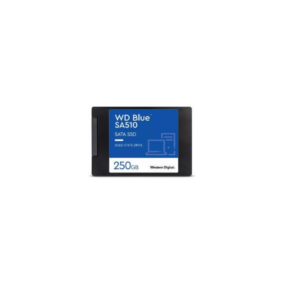 Ssd Wd Blue SA510 2.5" 250GB SATA3 (WDS250G3B0A)  WESTERN DIGITAL