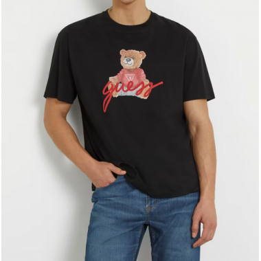 Camiseta GUESS Bear Negra