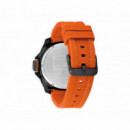 Reloj Negro C/naranja  TOMMY HILFIGER