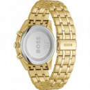 Reloj Dorado E/ Negra  BOSS