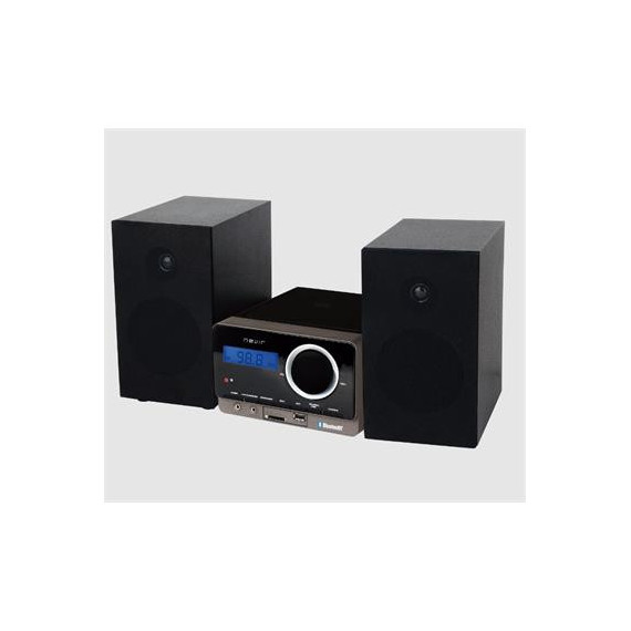 NEVIR Mini Cadena NVR-716MCDUB BLUETOOTH Lector Cd,sd,radio Fm,usb 4W Rms X2 con Mando