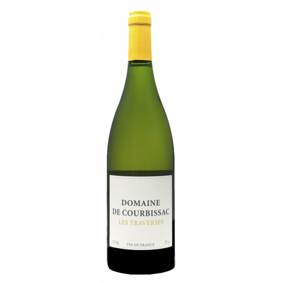 Les Traverses DOMAINE DE COURBISSAC Blanc 2019 - 75CL