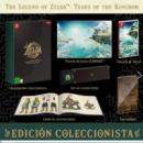 Consola Switch Oled Edicion Zelda Tears Of Kingdom + Juego The Legend Of Zelda Totk Colecionista  NINTENDO