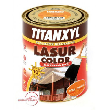 Lasur Titan Protector Titanxyl Satinado Sapely 7653 750 Ml