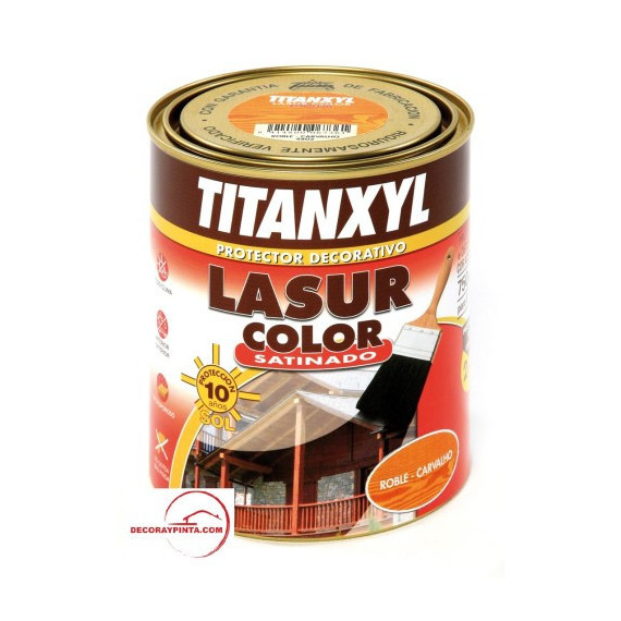 Lasur Titan Protector Titanxyl Satinado Sapely 7653 750 Ml